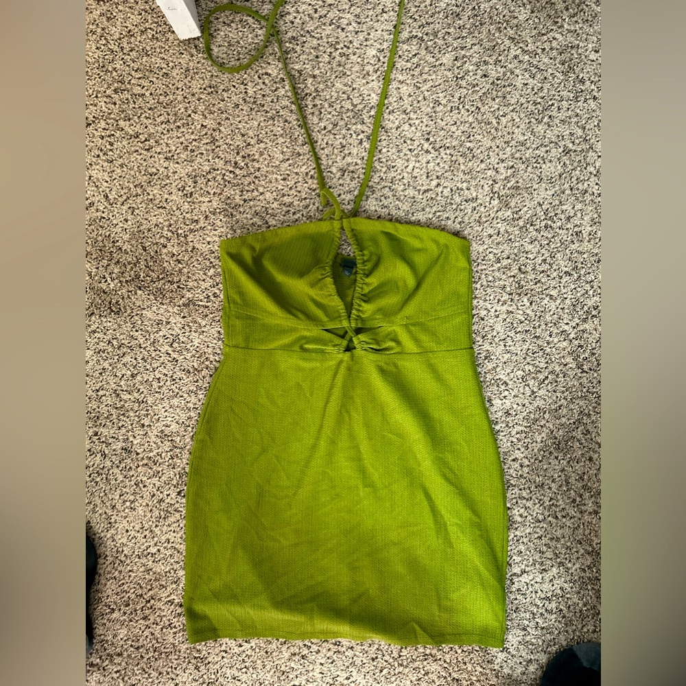 Retro necktie dress